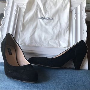 Marina Rinaldi Suede Pumps “Cerys” Size 40